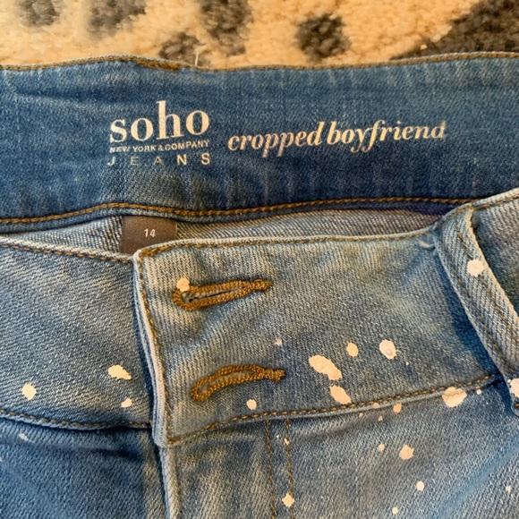 New York and company soho floral cropped pant - Picture 3 of 5